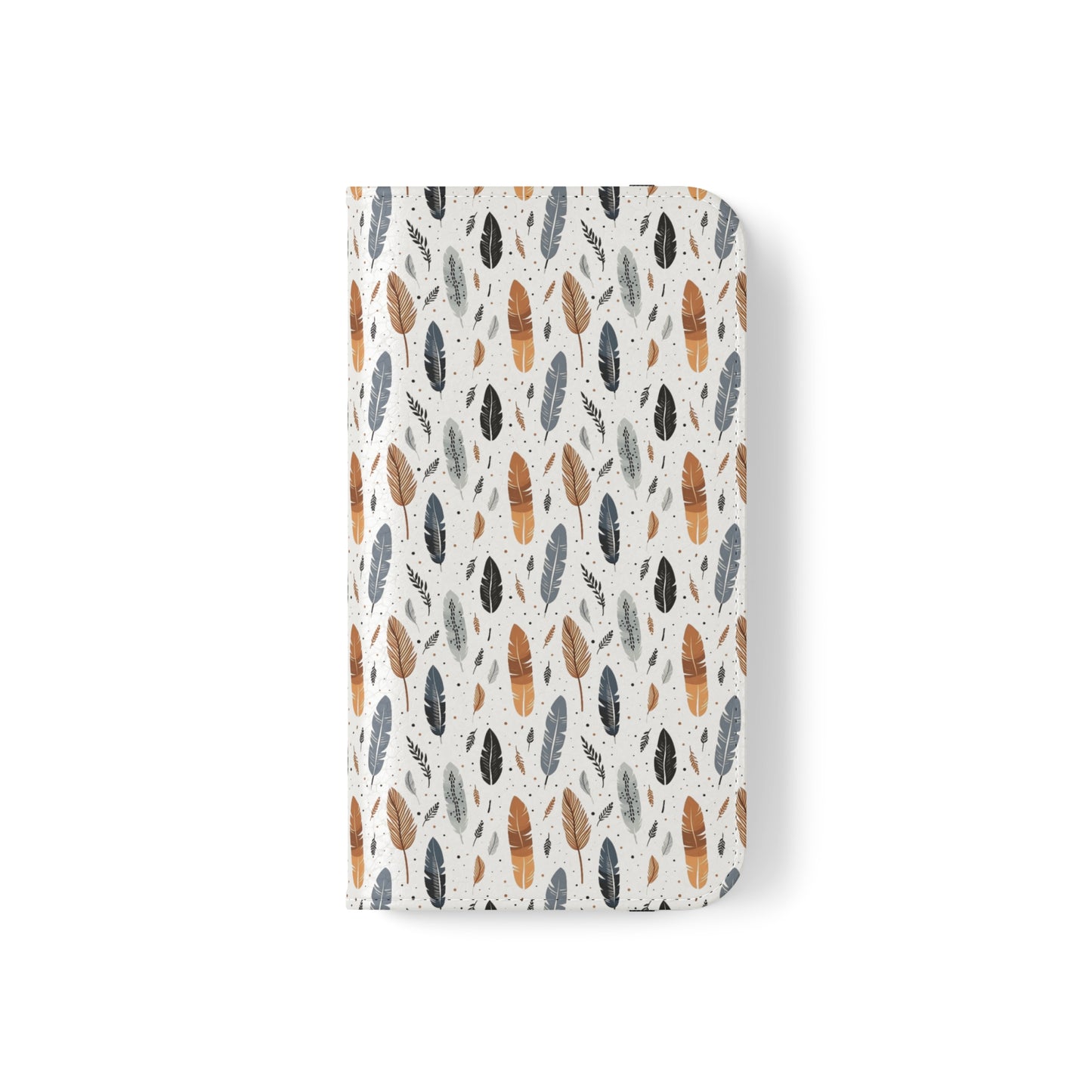 Whispering Feathers iPhone and Samsung Flip Cases