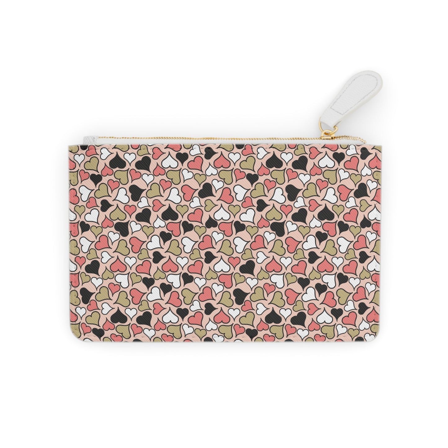 Heart Pattern Mini Clutch Bag - Chic Accessory for Everyday & Special Occasions