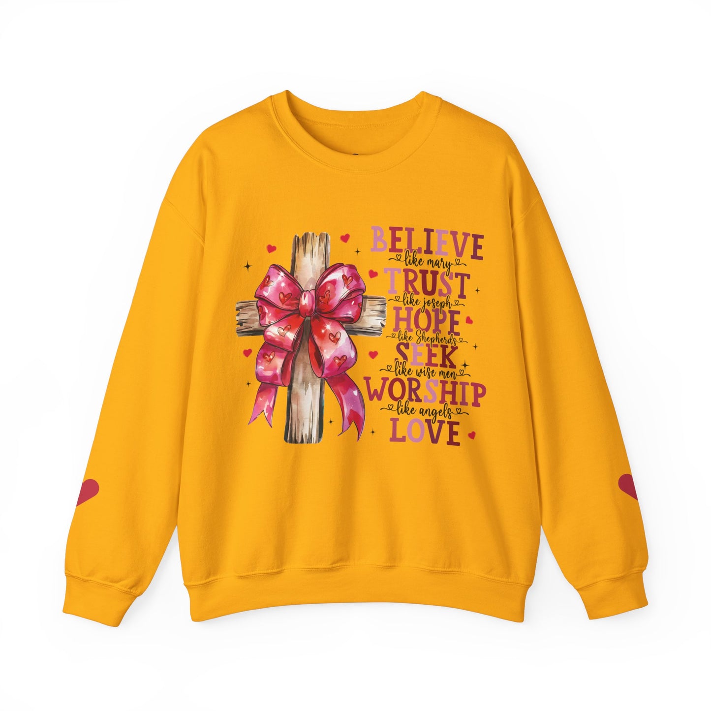 Be Like Jesus Unisex Heavy Blend™ Crewneck Sweatshirt.