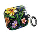 Flower Garden Stained Glass AirPod Case — Colorful Garden Protective Cover- Airpods Pro Gen 1 and 2, Gen 1 to 4.
