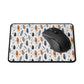 Whispering Feathers Stylish Pattern Gaming Mouse Pad - Non-Slip Desk Accessory.