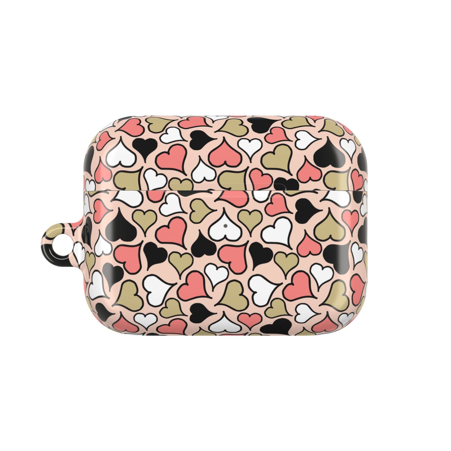 Love Hearts AirPod Cases - Cute Heart Pattern Earbud Holder.