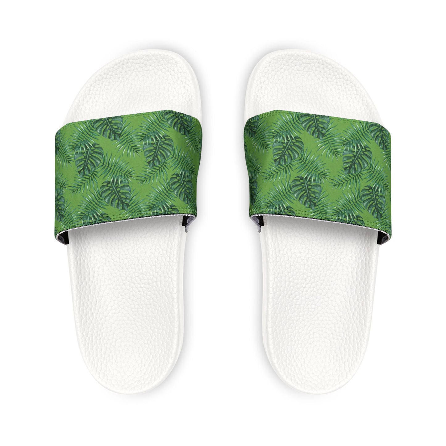 Tropical Bliss Green Youth Removable-Strap Sandals