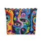 Psychedelic Visions Cotton Cosmetic Bag