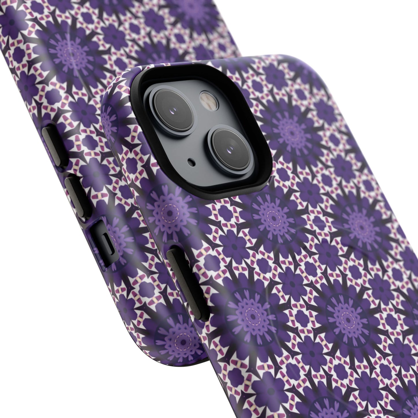 Twilight Petal Mirage Magnetic iPhone Cases, Unique Floral Designs, Tough Protection, Gift for Her, iPhone Accessories, Custom Cases