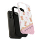 Personalized Bunny iPhone Case - Cute Animal Design, Tough MagSafe® Magnetic Case, Easter Gift, Spring Aesthetic, Kids Accessories