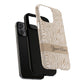 Personalized Zebra Animal Print Cover, Tough Magnetic MagSafe® iPhone® 13, 14, 15, 16, 17, Pro, Pro Max, Plus Cases (Custom Name).