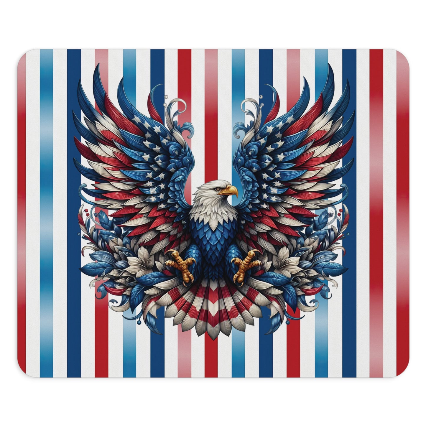 Patriotic Pride Mouse Pad - Stylish Desk Accessory for American Pride