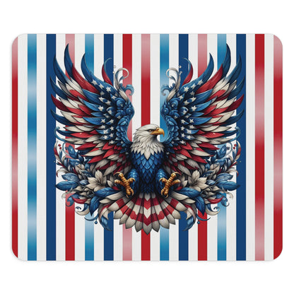 Patriotic Pride Mouse Pad - Stylish Desk Accessory for American Pride