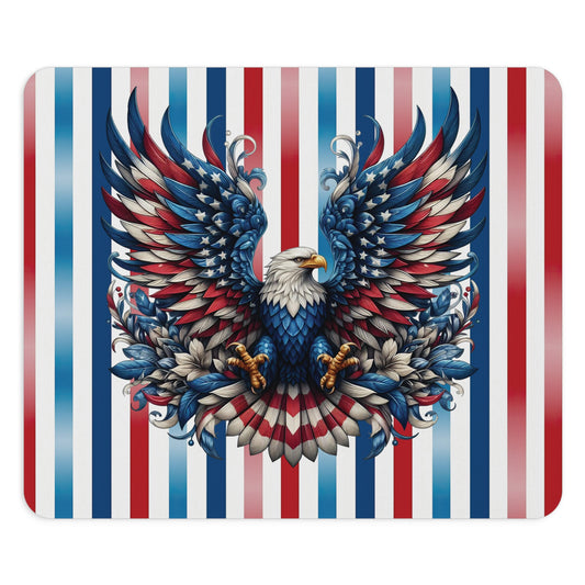 Patriotic Pride Mouse Pad - Stylish Desk Accessory for American Pride
