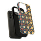 Celestial Spice Tiling Colorful Tough Magnetic iPhone Case, Unique iPhone Cover, Artistic Mobile Shell, Durable Design Accessory, Trendy Gift Idea, MagSafe® iPhone Case.