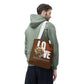 LOVE Always Brown Tote Bag.