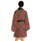 Red Tropical Bliss Serenity Kimono Robe (AOP)