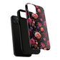 Starry Rose Garden Tough Magnetic Phone Case, Stylish Phone Cover, Gift for Her, Elegant Floral Design, Durable Phone Accessories