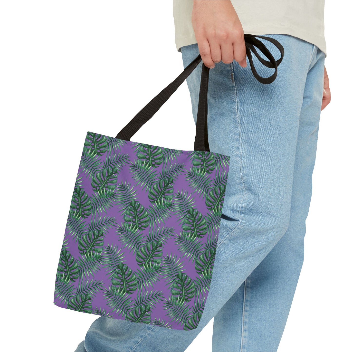 Purple Tropical Bliss Tote Bag