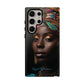 Regal Reflections: African Majesty iPhone, Samsung and Google Tough Phone Cases.