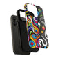 Vibrant Yin Yang Pop Splash Tough Magnetic iPhone Cases, Bold Artwork, Customizable Protection, Gift for Tech Lovers, Colorful iPhone Accessories