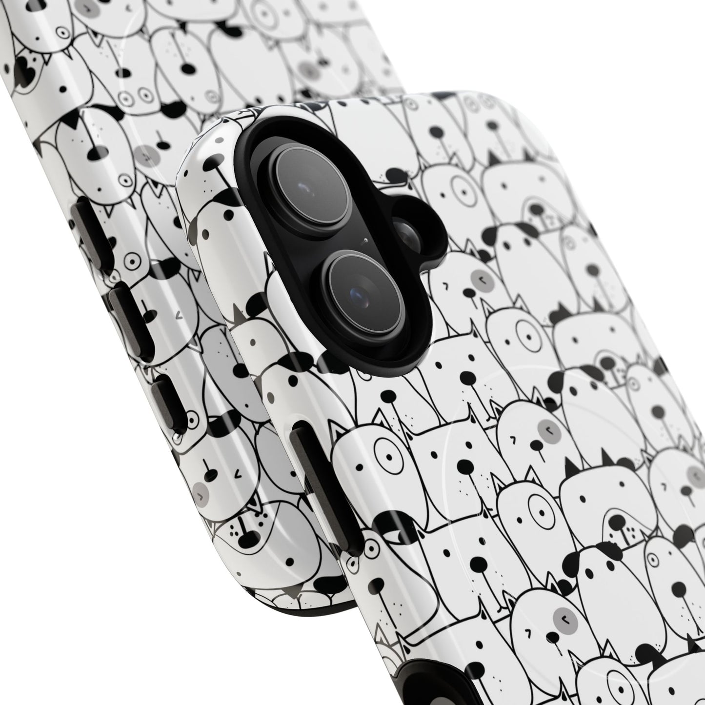 Cute Animal Pattern Phone Case, Tough Magnetic Cases for Pet Lovers, Gifts for Birthday, Holiday, Cute Accessories, Phone Covers