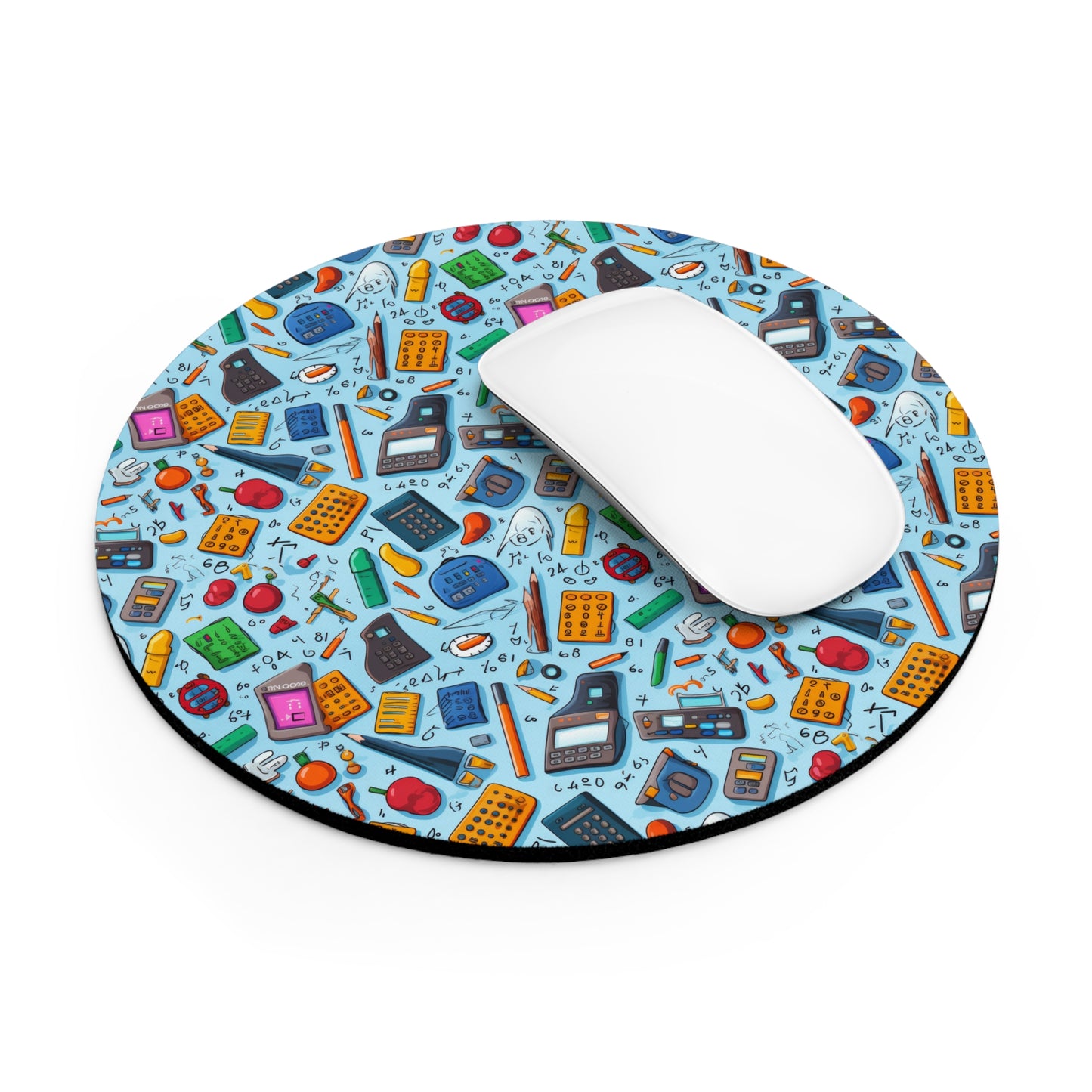Blue Academic Educational Mouse Pad - Perfect for Students & Teachers