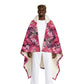 Peony Dreams Snuggle Hooded Sherpa Fleece Blanket