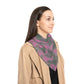 Pink Tropical Bliss Poly Scarf