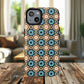 Sahara Star Mosaic Colorful Geometric iPhone Cases, Tough Magnetic iPhone Cases, Vibrant Design iPhone Cover, Durable iPhone Protection, Stylish Tech Accessories.
