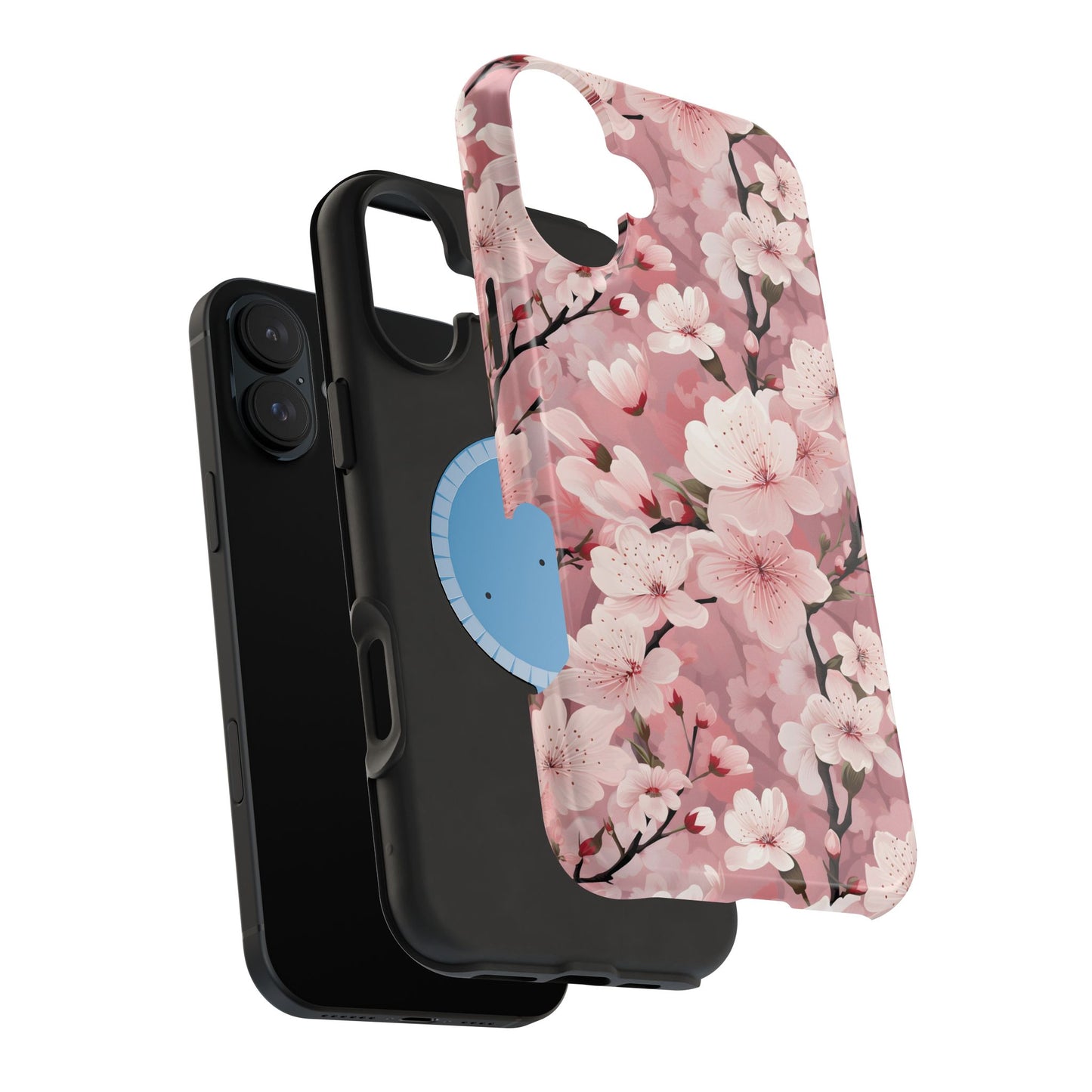 Cherry Blossom Magnetic Tough iPhone Cases