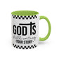 God is Still Writing My Story Accent Coffee Mug