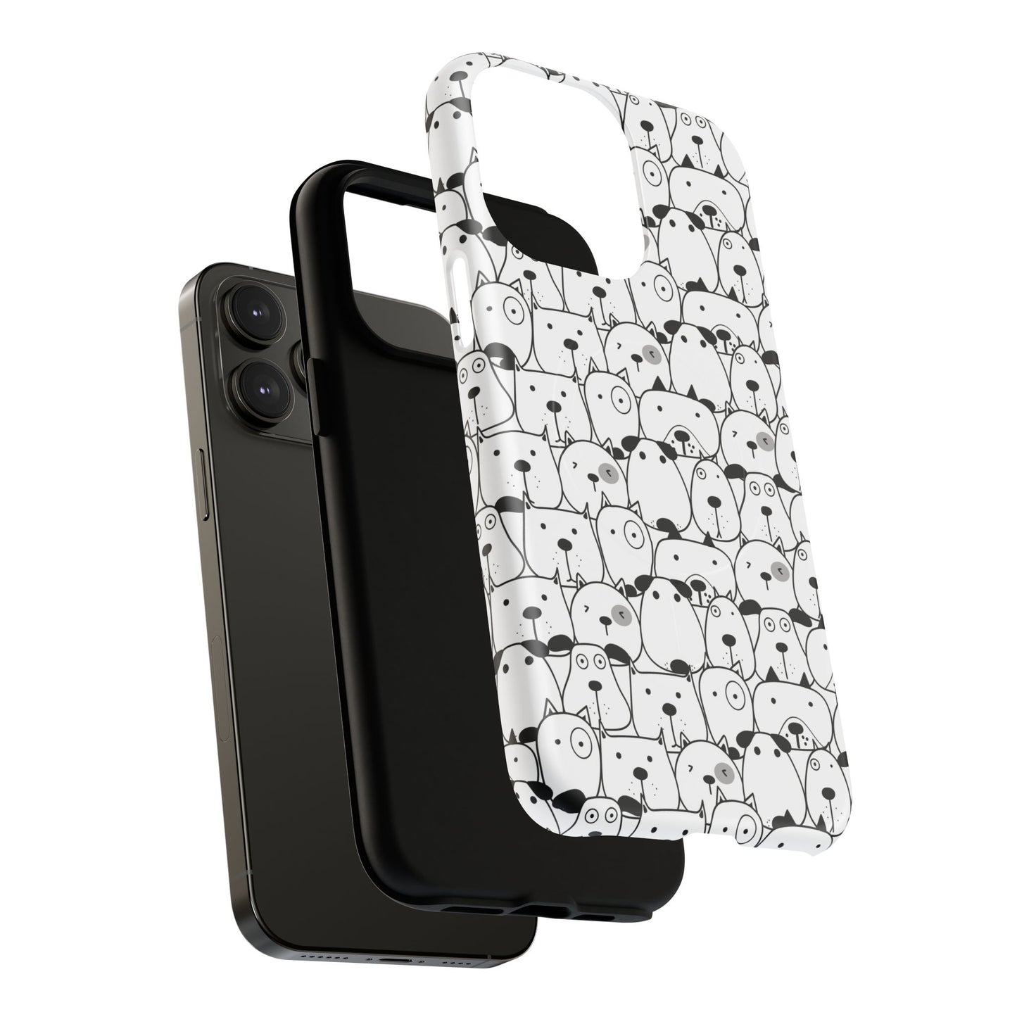Cute Animal Pattern Phone Case, Tough Magnetic Cases for Pet Lovers, Gifts for Birthday, Holiday, Cute Accessories, Phone Covers