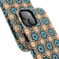 Sahara Star Mosaic Colorful Geometric iPhone Cases, Tough Magnetic iPhone Cases, Vibrant Design iPhone Cover, Durable iPhone Protection, Stylish Tech Accessories.