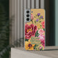 Floral Scripture Phone Case — "Let Your Light Shine" (Matthew 5:16) for iPhone and Samsung Cases.