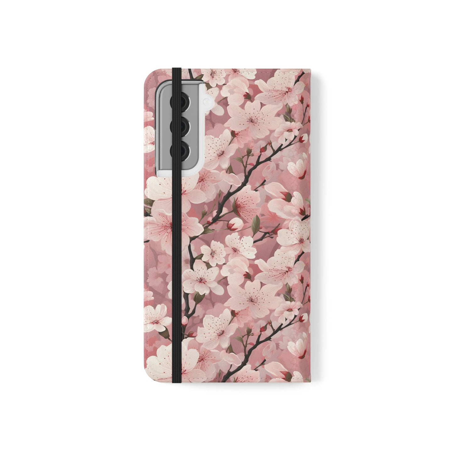 Cherry Blossom Flip Case — iPhone & Samsung Protective Phone Case