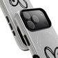 Tough Magnetic Phone Case with Heart & Cross Design, Durable Phone Cover, Unique Gift for Her, Stylish Accessory, Everyday Use
