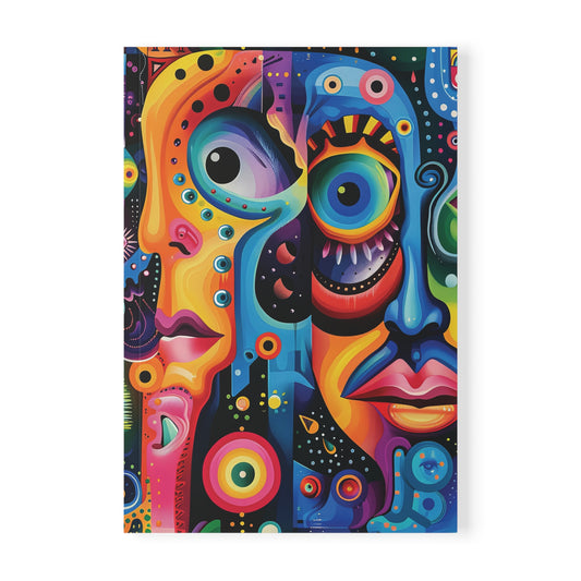 Psychedelic Visions Softcover Notebook, A5