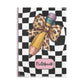 Wild Style Checkered A Hardcover Notebook (PY)