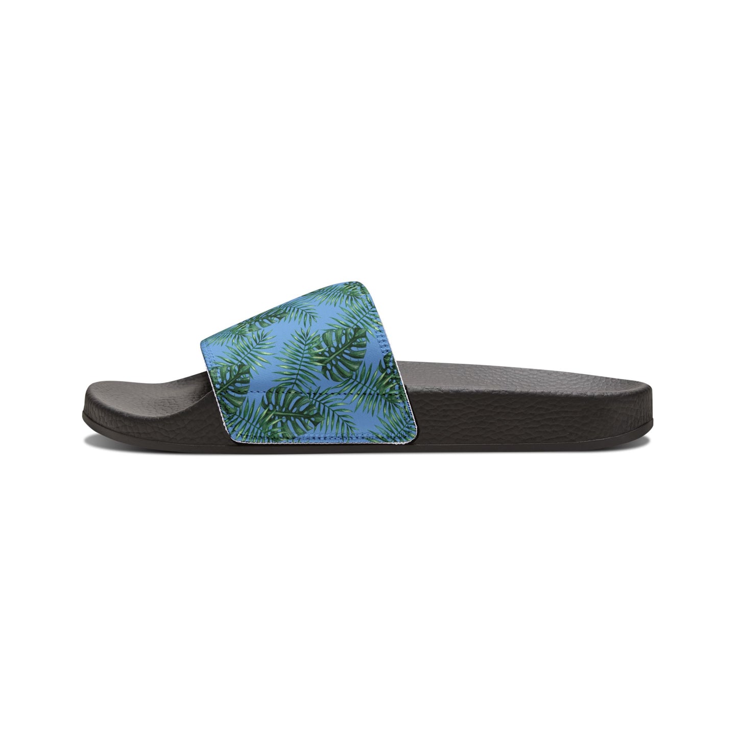 Tropical Bliss Blue Youth Removable-Strap Sandals