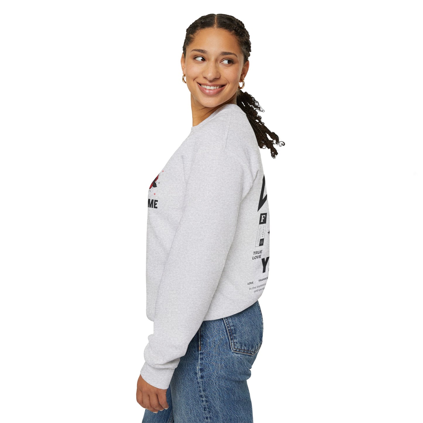 You and Me Valentines Unisex Heavy Blend™ Crewneck Sweatshirt.