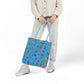 Personalized Classroom Couture Composition Book Inspired Canvas Tote Bag with Colorful Straps, Cute School Bag, Eco-Friendly Tote, Back to School Shopping Bag, Teacher Gift Idea