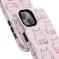 Cute Cat Magnetic iPhone Case, Tough iPhone Cover, Cat Lover Gift, Kawaii Style Case, Pet-Themed Gift