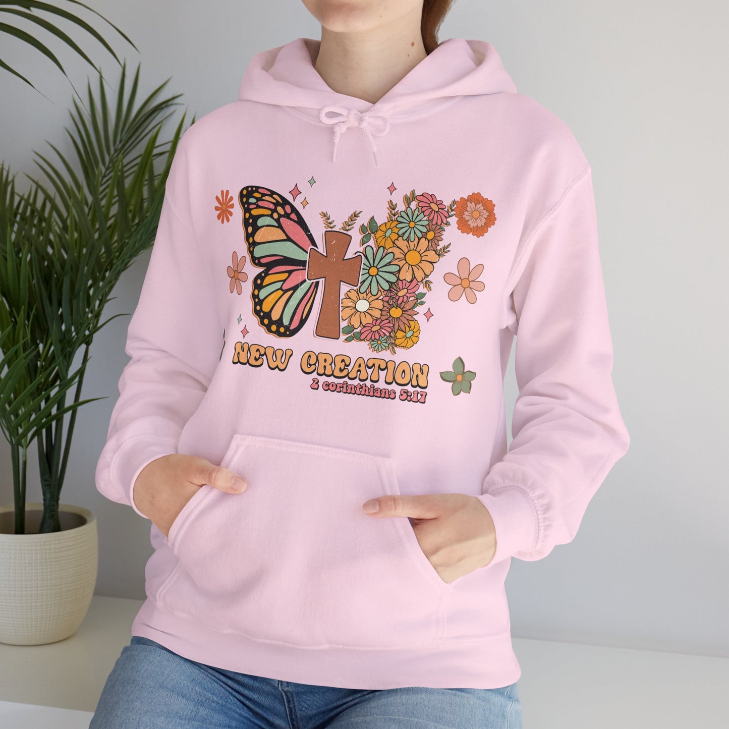 New Creation Unisex Hoodie Sweatshirt