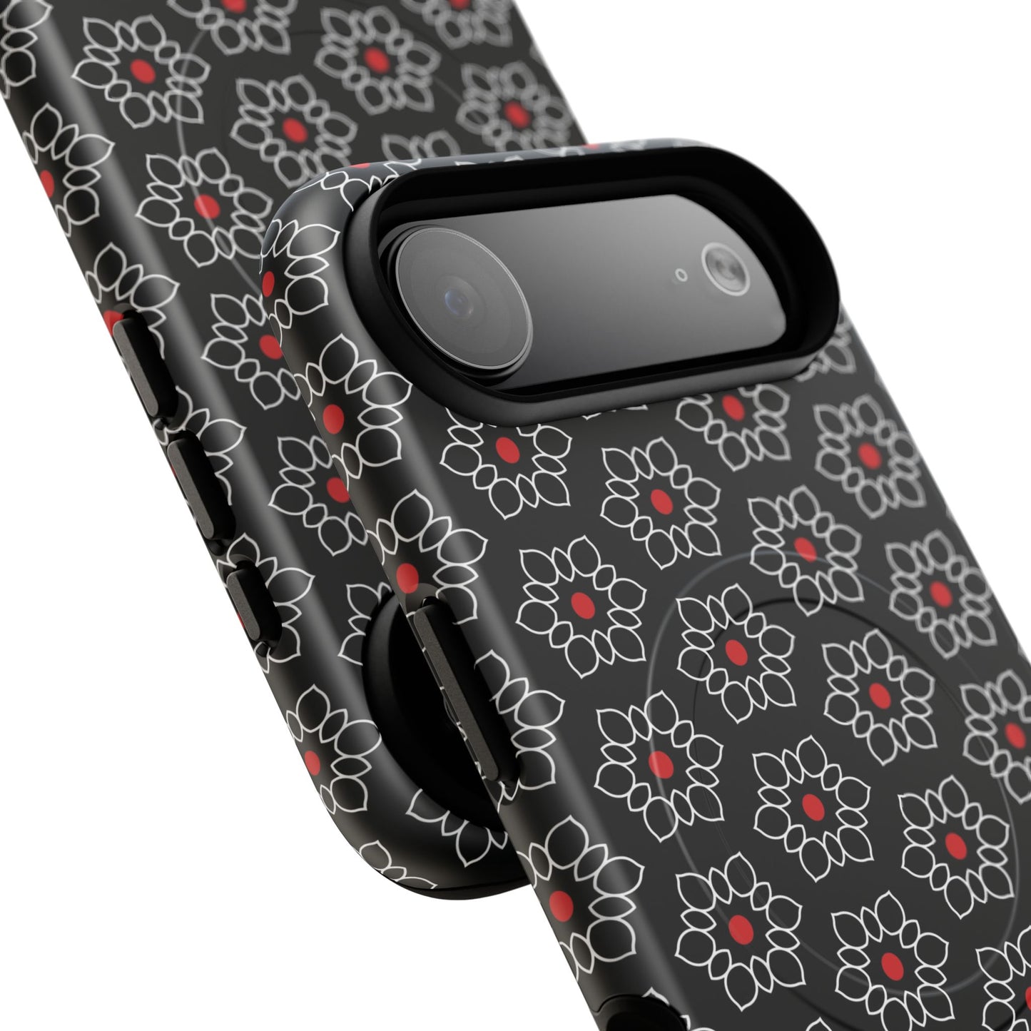 Floral Power Magnetic Tough iPhone Cover | Tough iPhone Cover, Floral Design, Custom iPhone Accessory, Gift for Her, iPhone Case