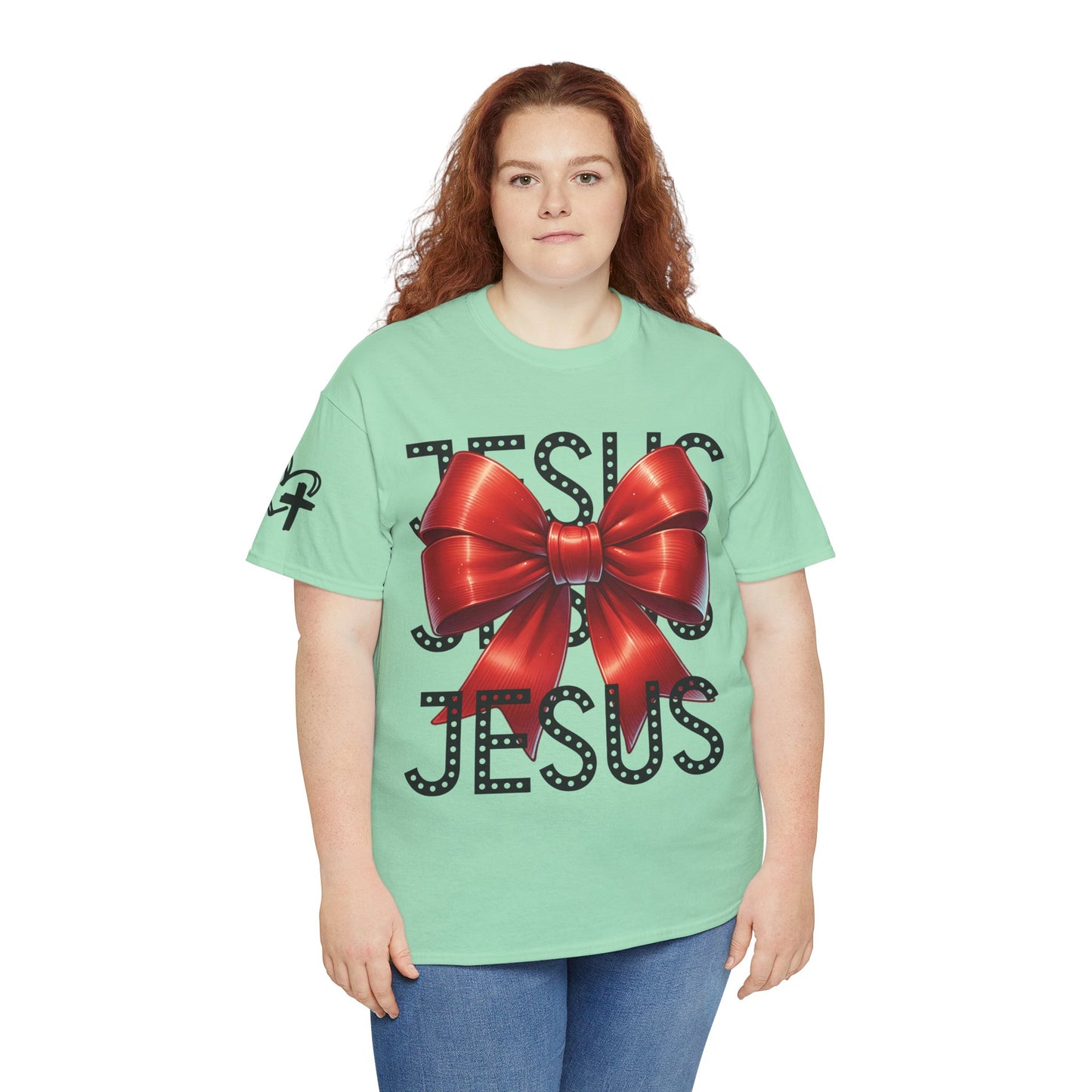 JESUS Unisex Heavy Gildan Cotton Tee