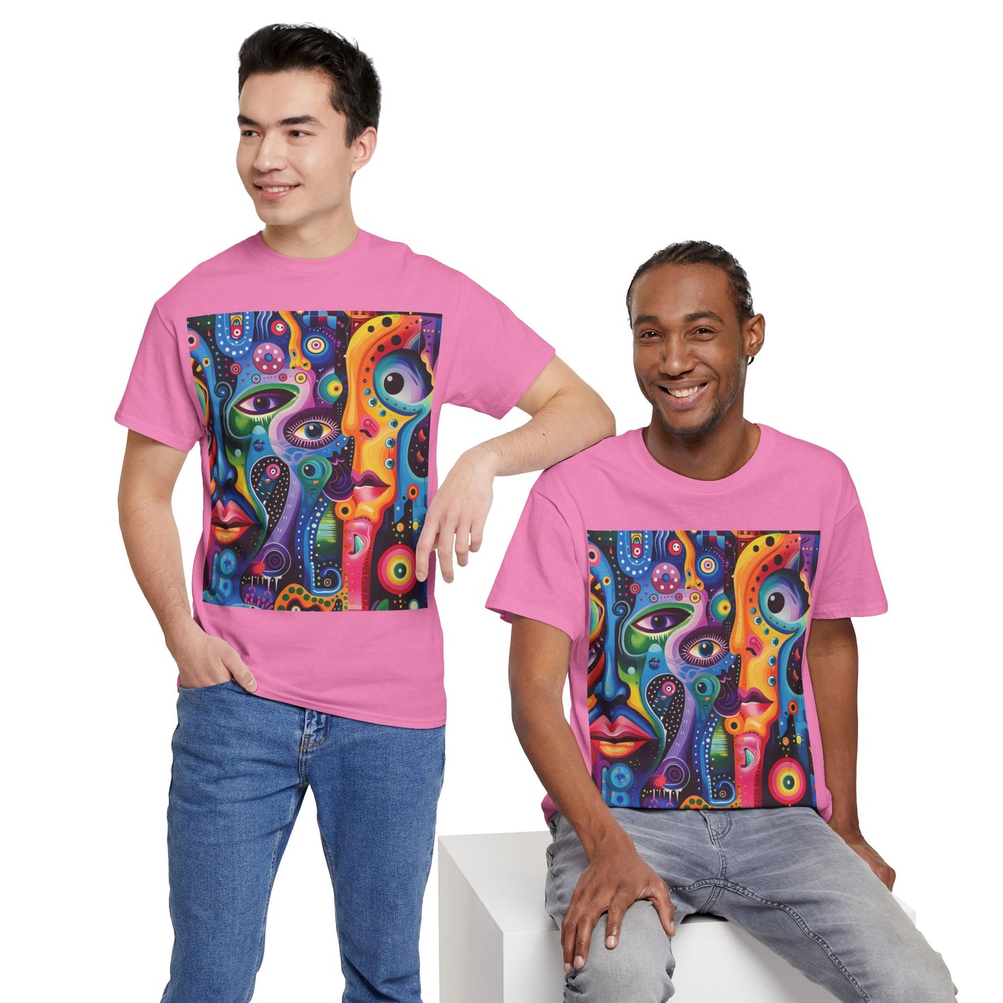 Psychedelic Visions Unisex Heavy Cotton Tee