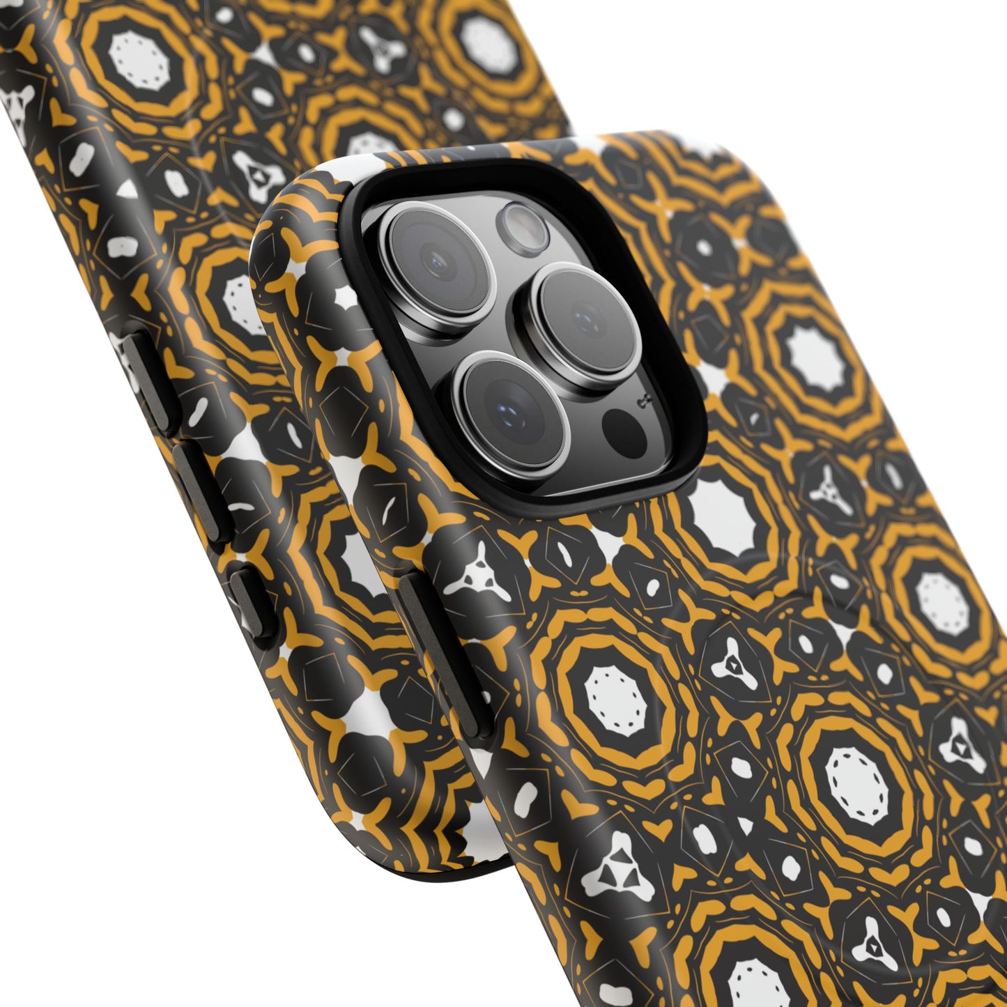 Stylish Tough Magnetic Phone Case, Unique Pattern Phone Cover, Durable Magnetic Case, Trendy Tech Accessories, Gift for Phone Lovers