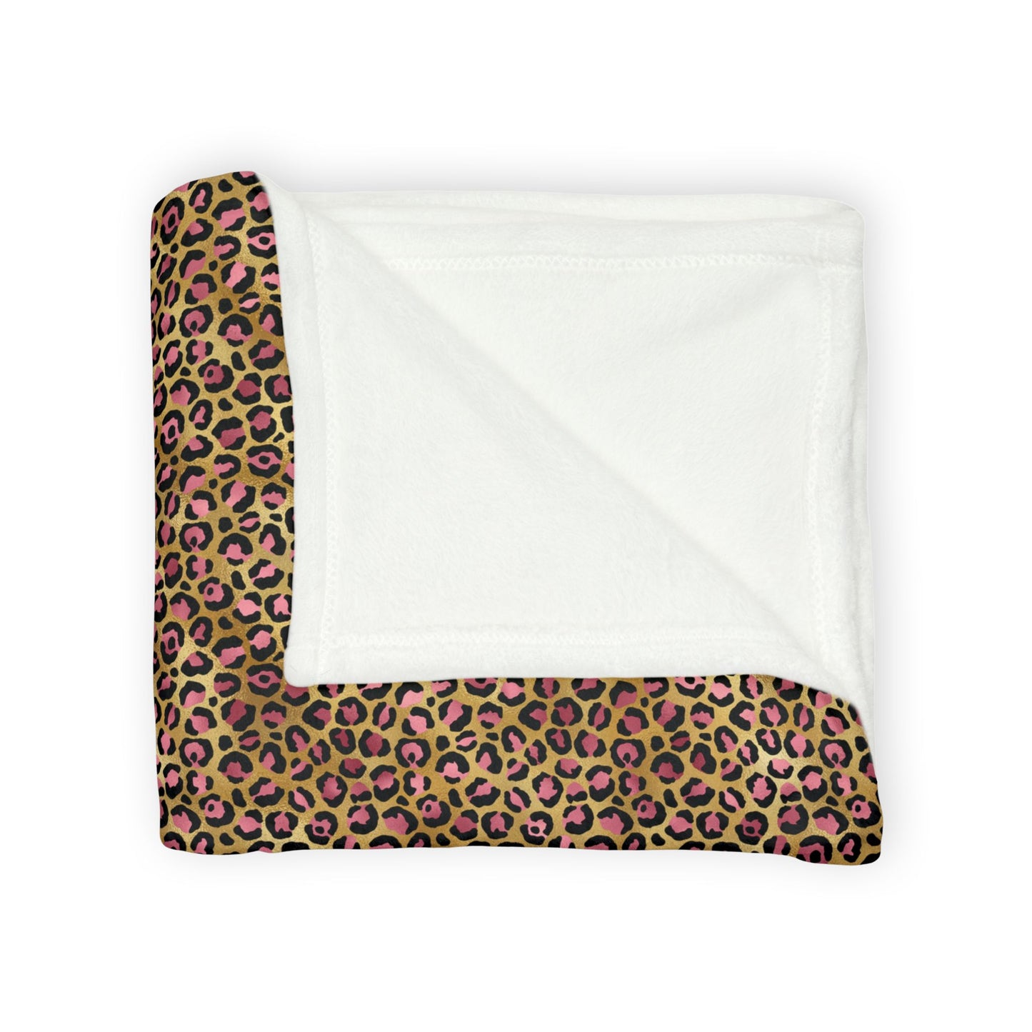 Leopard Luxe Soft Minky Blanket
