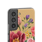 Floral Scripture Phone Case — "Let Your Light Shine" (Matthew 5:16) for iPhone and Samsung Cases.