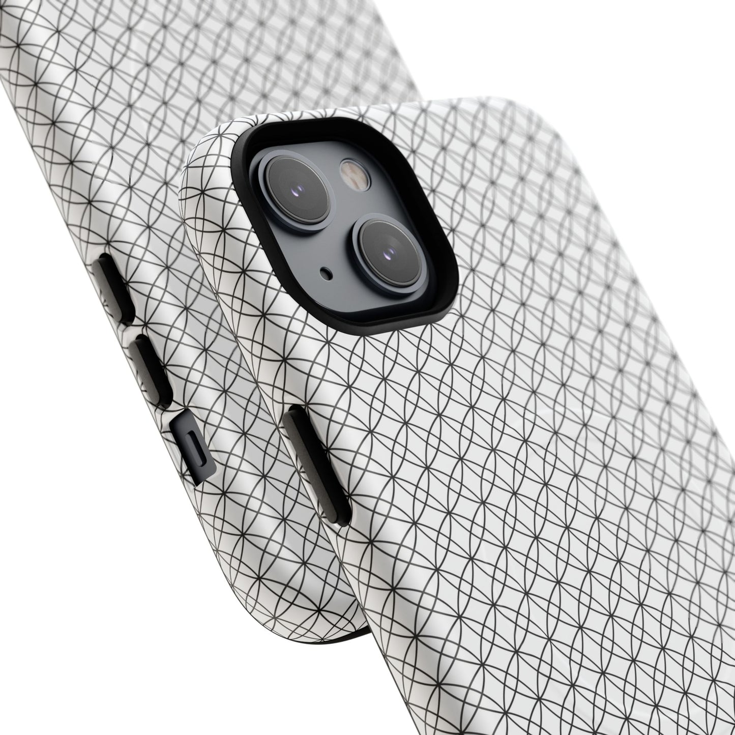 Personalized Geometric Phone Case, Stylish Tough Magnetic Cases, Unique Protection, Trendy Gift for Tech Lovers, Modern Mobile Accessory