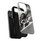 Personalized Monochrome Monstera Tropical Phone Case - Tough Magnetic MagSafe® Cases, Gifts for Nature Lovers, Stylish Phone Accessories, Gifts for Her.