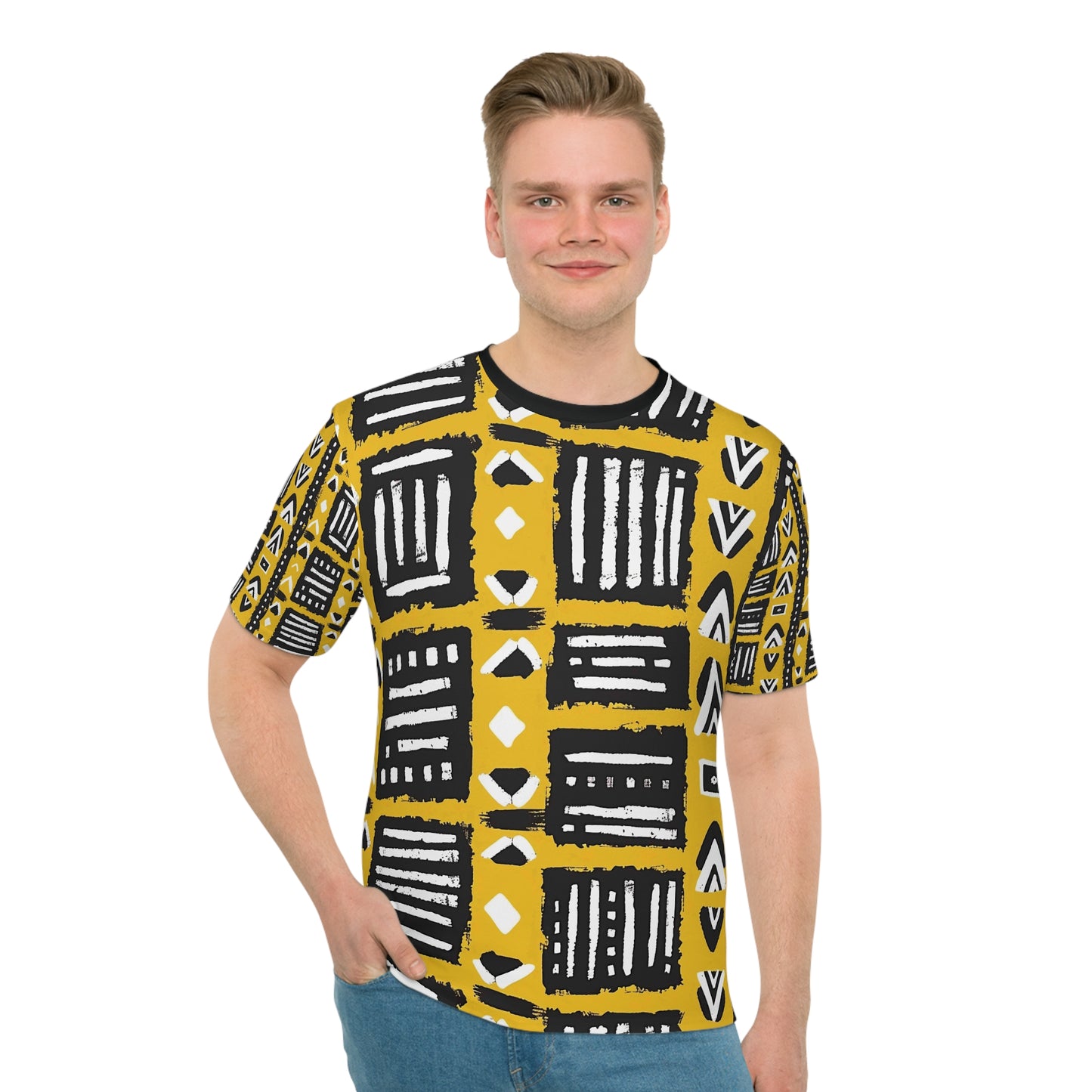 Tribal Vibes Men's Loose T-shirt (AOP)