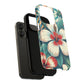 Tropical Hibiscus MagSafe® iPhone® Tough Case - Stylish Phone Protection Gift for Nature Lovers, Vibrant, Summer Vibes.